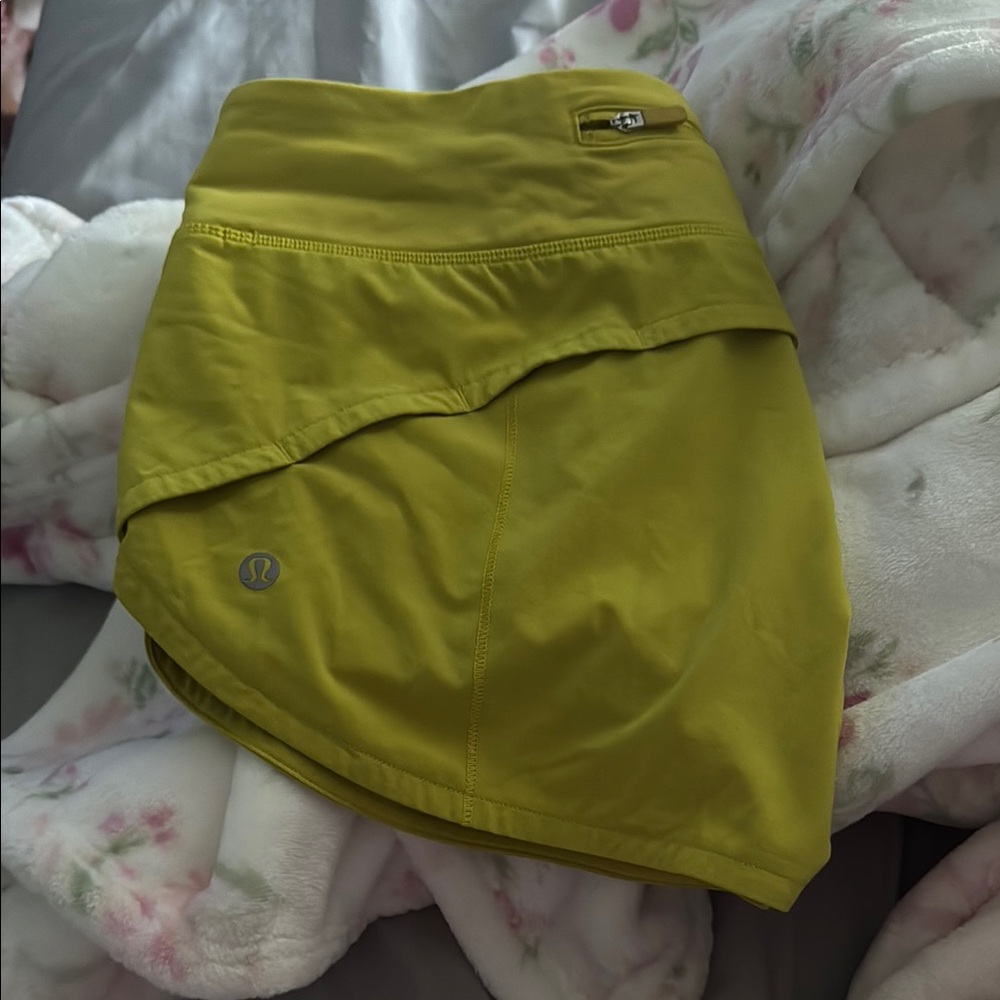 Lululemon Yellow Green Speed Ups